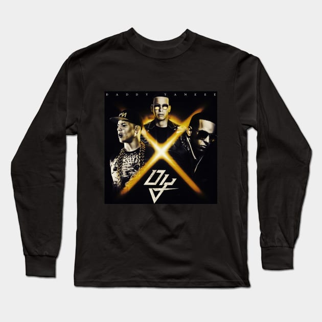 Daddy Yankee - Puerto Rican rapper, singer, songwriter, and actor Long Sleeve T-Shirt by Hilliard Shop